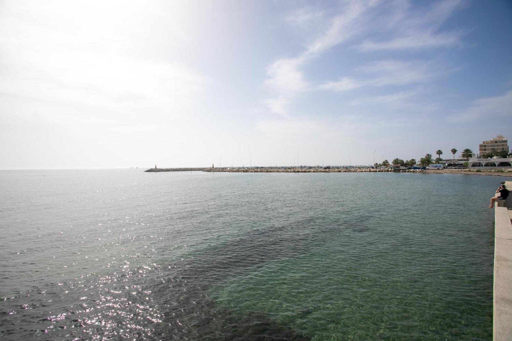 Palmove Luxurious Beachfront Apt Ларнака Экстерьер фото